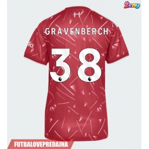 Lacne Ženy Futbalové dres Liverpool Ryan Gravenberch #38 2026-27 Krátky Rukáv - Domáci